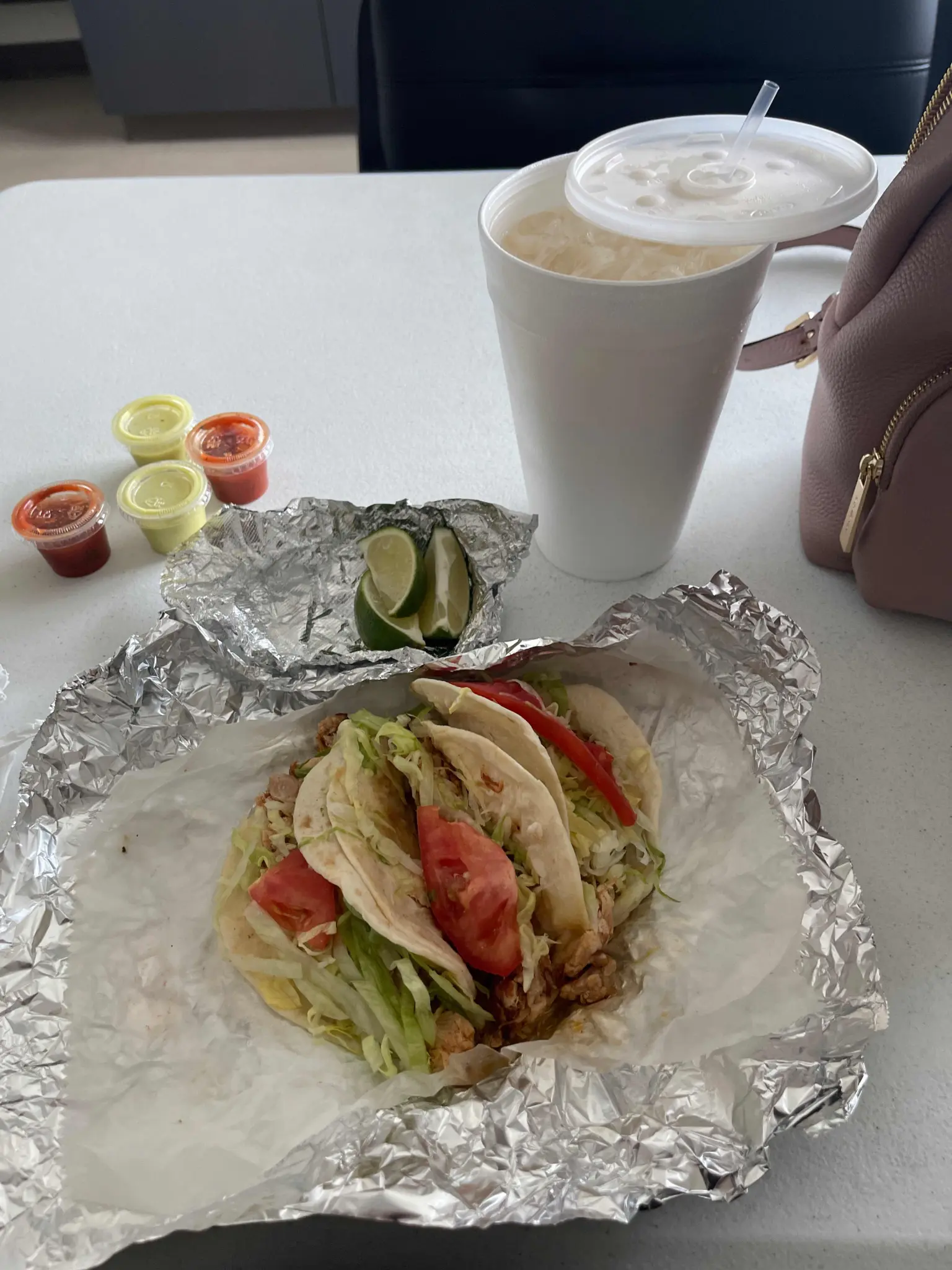 Shredded Chicken Taco